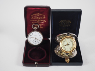 Vente aux enchères DALVEY. Voyager clock, scotland, dans son écrin avec son cetificat d'a