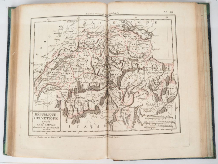[ATLAS]. TARDIEU DE NESLE (Madame). PETIT ATLAS DE TOUTES LES PARTIES 