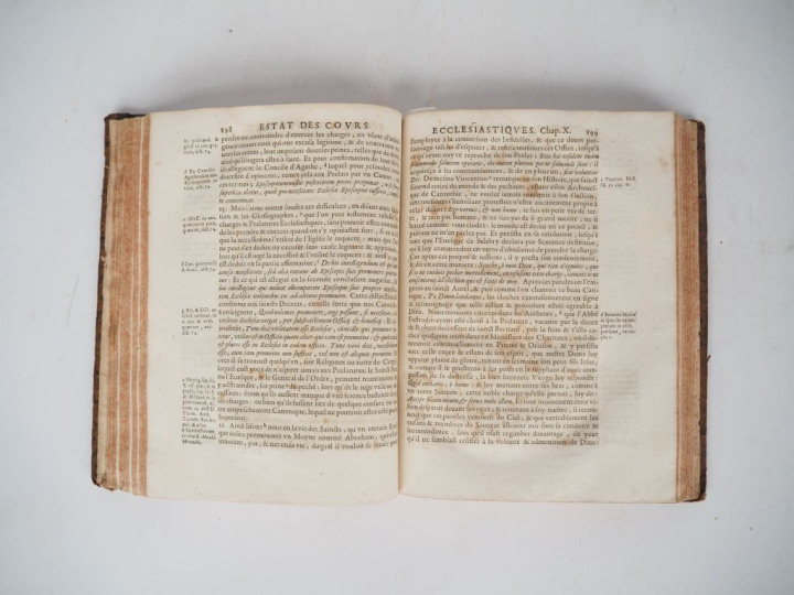 BORDENAVE (Jean de). ESTAT DES COURS ECCLÉSIASTIQUES, ou de l’authorit