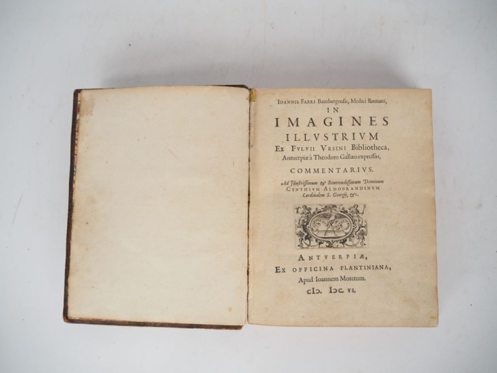 FABER (Johann) – ORSINI (Fulvio). IN IMAGINES ILLUSTRIUM ex Fuluii Urs