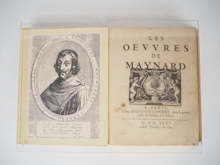 [MAYNARD (François)]. LES ŒUVRES DE MAYNARD. P., Augustin Courbé, 1646