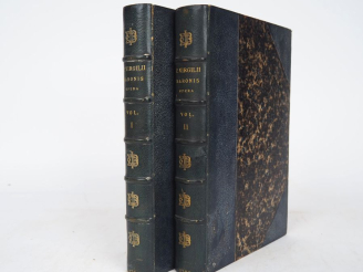 Vente aux enchères VIRGILE (Publius Vergilius Maro). P. VIRGILII MARONIS OPERA. Emendabat