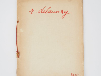 Vente aux enchères APOLLINAIRE (G.). LES FENÊTRES. P., André Marty, [1912-1913]. Grand in