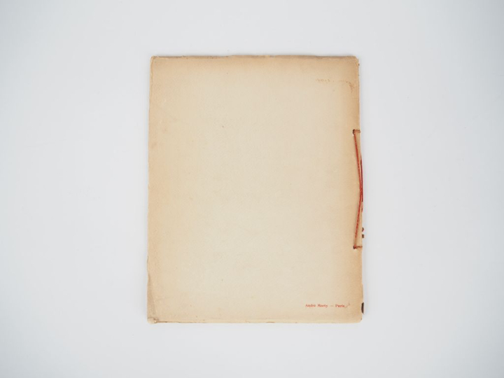 APOLLINAIRE (G.). LES FENÊTRES. P., André Marty, [1912-1913]. Grand in
