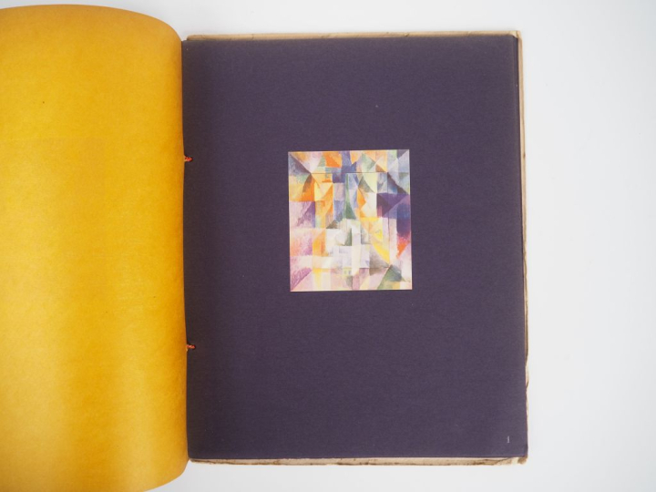 APOLLINAIRE (G.). LES FENÊTRES. P., André Marty, [1912-1913]. Grand in