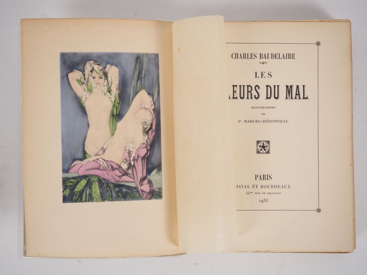 BAUDELAIRE (Ch.). LES FLEURS DU MAL. P., Éditions de la Maison Françai