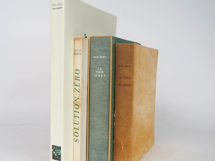 [BOFA]. ENSEMBLE DE 4 VOLUMES ILLUSTRÉS PAR GUS BOFA :	LA PEAU DE VIEU