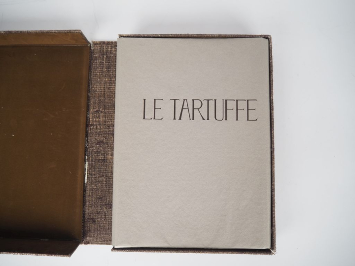 [BRAQUE]. MOLIÈRE. LE TARTUFFE ou L'IMPOSTEUR. P., Maurice Gonon, Le T