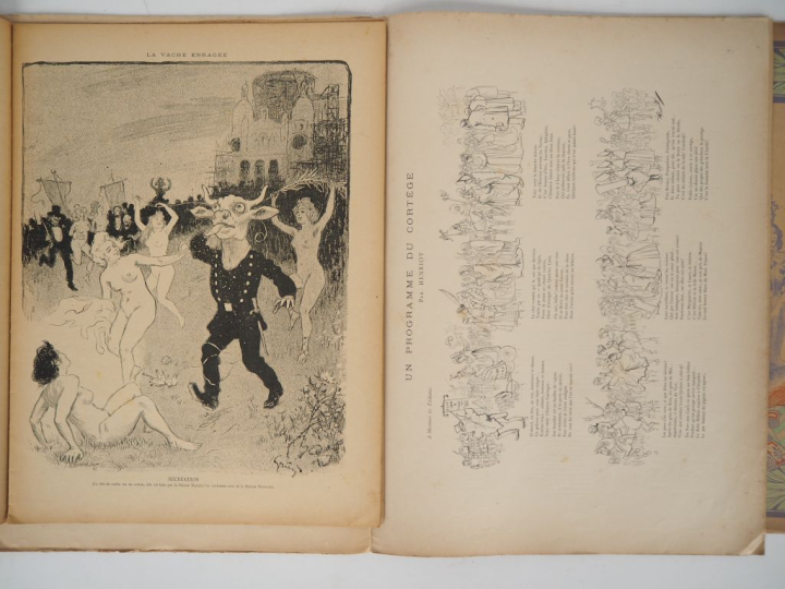 [CHÉRET (Jules)]. AU QUARTIER LATIN. 2ème année – Numéro 1. Mi-Carême 