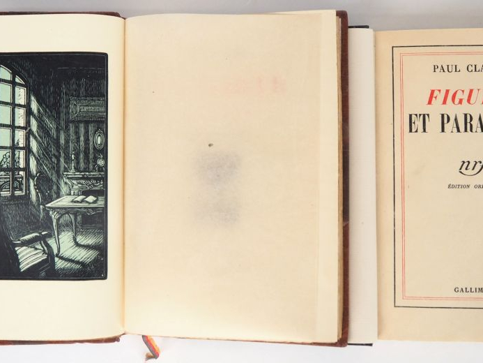 CLAUDEL (P.). FIGURES ET PARABOLES. P., Gallimard, 1936. In-12 ½ maroq