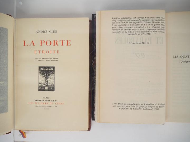 CLAUDEL (P.). FIGURES ET PARABOLES. P., Gallimard, 1936. In-12 ½ maroq