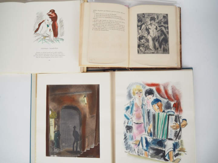 [DIGNIMONT]. ENSEMBLE DE 3 OUVRAGES ILLUSTRÉS PAR DIGNIMONT : CARCO (F