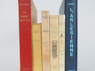 Vente aux enchères [DUBOUT]. ENSEMBLE DE 6 OUVRAGES ILLUSTRÉS PAR DUBOUT : LE SAGE (A. R.