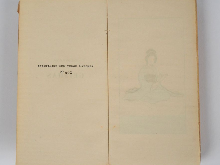 [FOUJITA]. CHANSONS DES GEISHAS. Traduites pour la première fois du ja