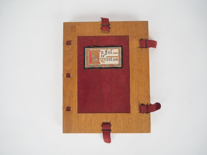 [GRADASSI]. LA FOLIE TRISTAN. Texte d’Oxford. Enluminures et illustrat