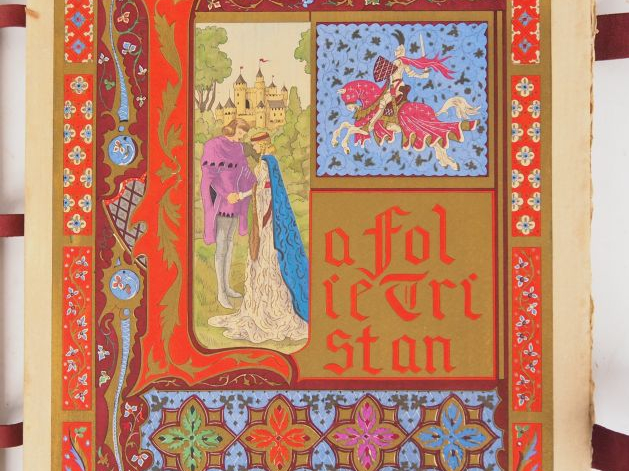 [GRADASSI]. LA FOLIE TRISTAN. Texte d’Oxford. Enluminures et illustrat