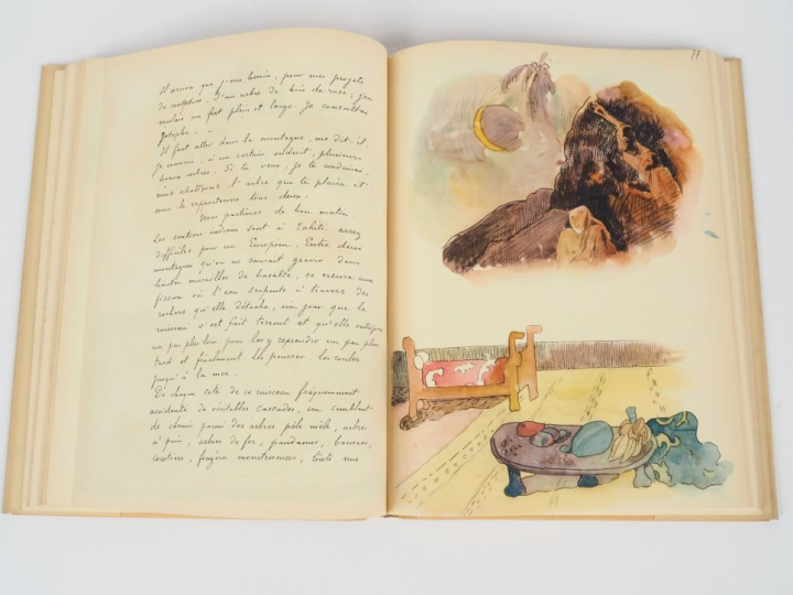 GAUGUIN (Paul). NOA NOA. Voyage à Tahiti. Stockholm, Jan Förlag, 1947.