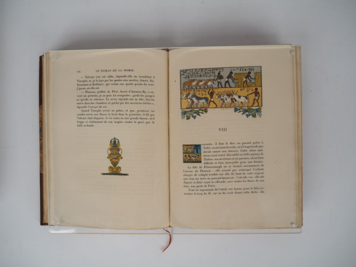 GAUTIER (Théophile). LE ROMAN DE LA MOMIE. P., Ferroud, 1920. Grand in