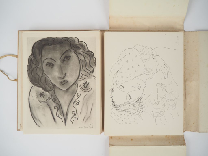 [MATISSE]. DESSINS. Thèmes et variations. Précédés de "Matisse-en-Fran