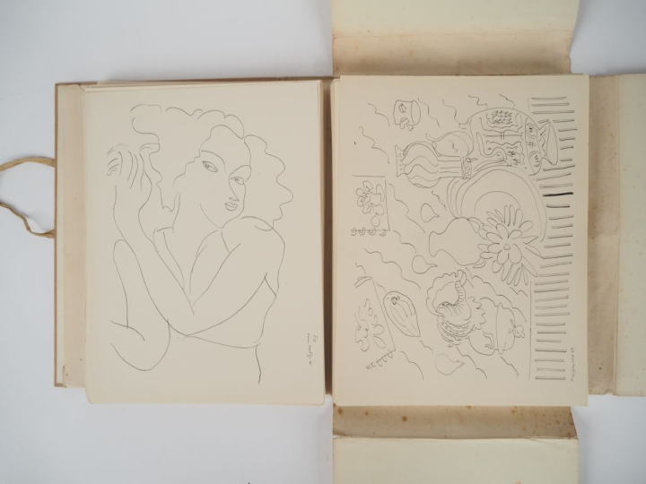 [MATISSE]. DESSINS. Thèmes et variations. Précédés de "Matisse-en-Fran