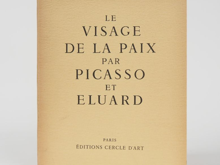 [PICASSO]. ÉLUARD (Paul). LE VISAGE DE LA PAIX PAR PICASSO ET ÉLUARD. 