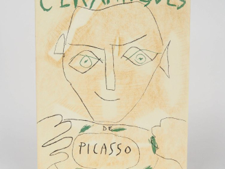 Vente aux enchères [PICASSO]. RAMIÉ (S. et G.). CÉRAMIQUES DE PICASSO. P., Skira, 1948. I