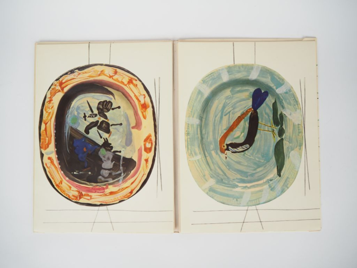 [PICASSO]. RAMIÉ (S. et G.). CÉRAMIQUES DE PICASSO. P., Skira, 1948. I