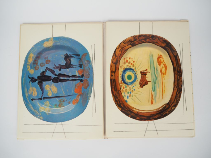 [PICASSO]. RAMIÉ (S. et G.). CÉRAMIQUES DE PICASSO. P., Skira, 1948. I