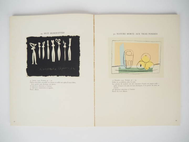 [PICASSO]. MOURLOT (F.). PICASSO LITHOGRAPHE. I. 1919-1947. Préface de