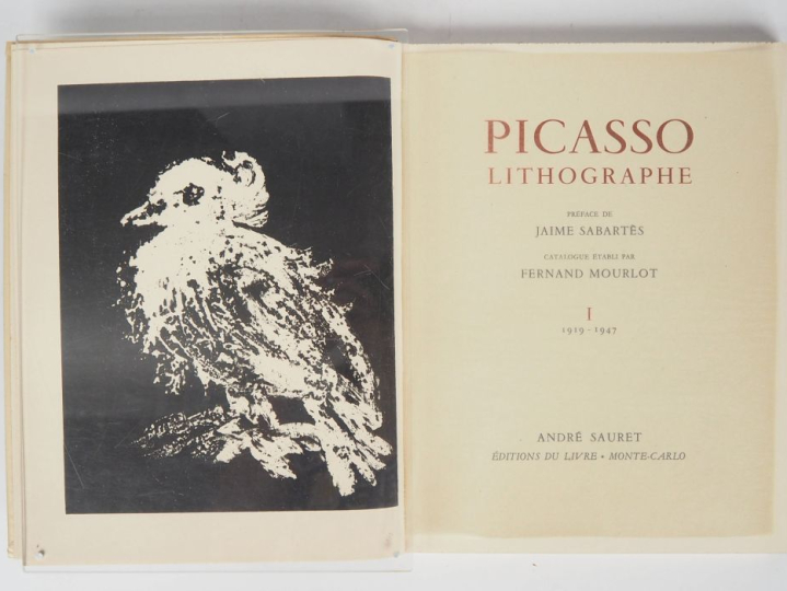 [PICASSO]. MOURLOT (F.). PICASSO LITHOGRAPHE. I. 1919-1947. Préface de