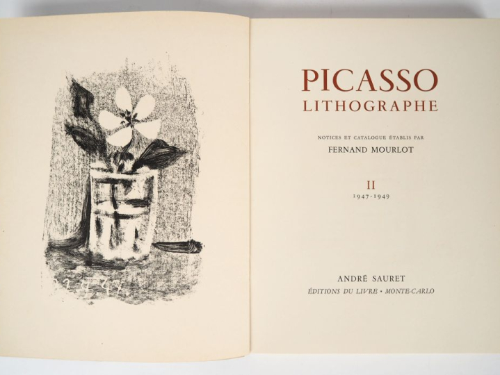[PICASSO]. MOURLOT (F.). PICASSO LITHOGRAPHE. II. 1947-1949. Notices e