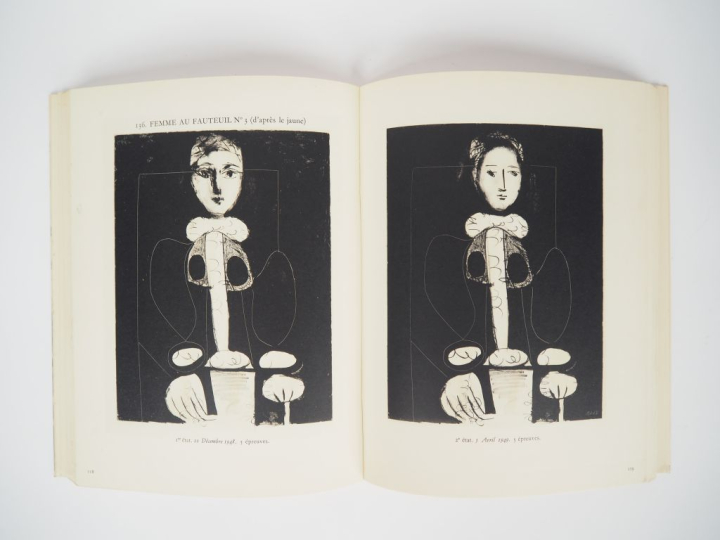 [PICASSO]. MOURLOT (F.). PICASSO LITHOGRAPHE. II. 1947-1949. Notices e