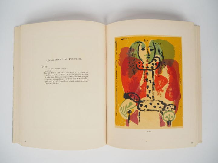 [PICASSO]. MOURLOT (F.). PICASSO LITHOGRAPHE. II. 1947-1949. Notices e