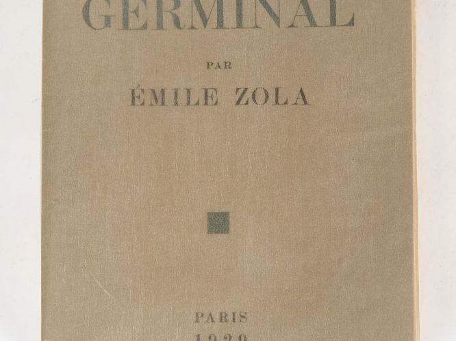 ZOLA (Émile). GERMINAL. P., Javal et Bourdeaux, 1928. Grand et fort vo