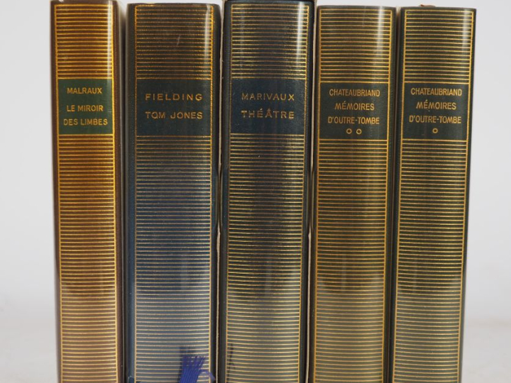 La Pléïade. Lot de 5 volumes : - MALRAUX. Le miroir des limbes. 1 vol.