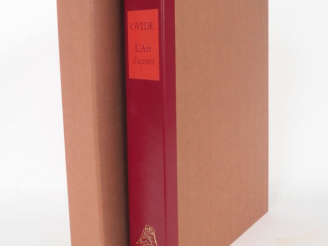 Vente aux enchères OVIDE. L'art d'aimer, illustrations d'Aristide MAILLOL. 1 vol.