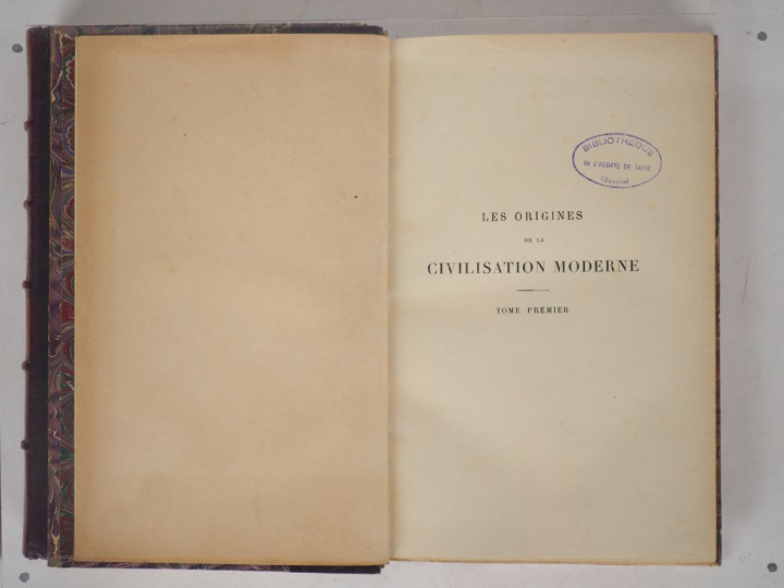 Godefroid KURTH. Les origines de la civilisation moderne. 2 vol. (port