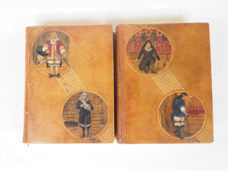 Vente aux enchères ŒUVRES DE MOLIÈRE.  Illustrations de Georges BRUYER. 2 vol. (Reliure e