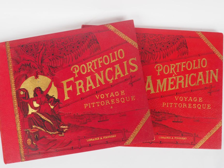 PORTFOLIO FRANÇAIS.  Voyage pittoresque. 2 vol.