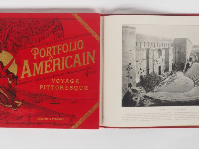PORTFOLIO FRANÇAIS.  Voyage pittoresque. 2 vol.