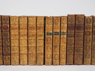 Vente aux enchères Lot de livres comprenant 13 volumes : - Histoire des révolutions d'Ang