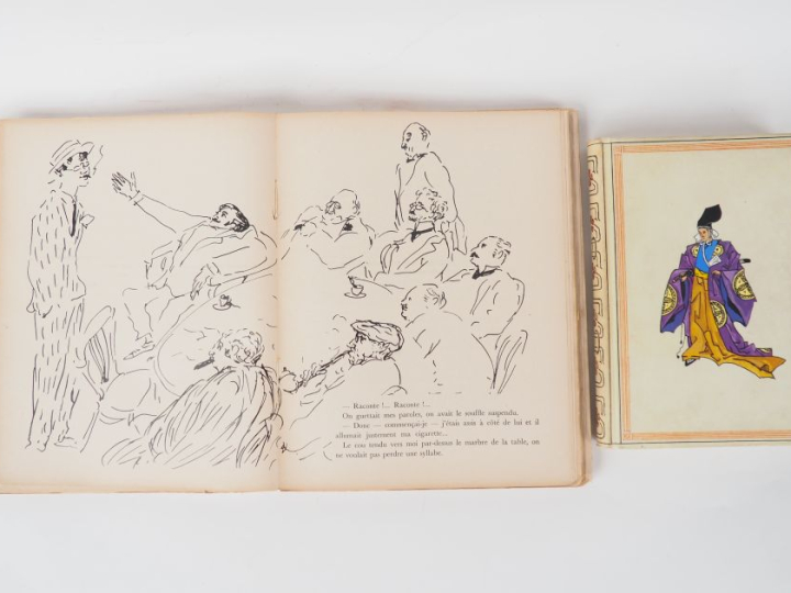 Lot de livres comprenant 11 volumes : - Sacha GUITRY : Elles et toi (1