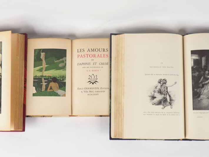 Lot de livres comprenant 10 volumes : - René BOYLESVE. La leçon d'amou