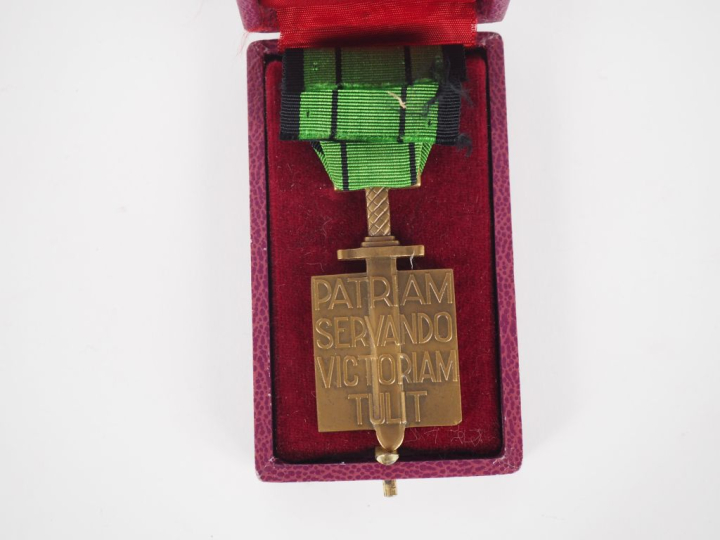 FRANCE ORDRE DE LA LIBERATION  Croix de compagnon En bronze et émail. 