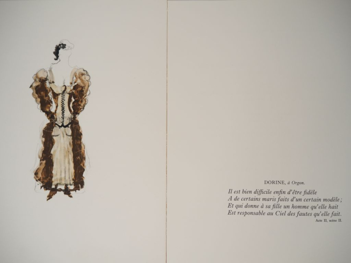 [BRAQUE]. MOLIÈRE. LE TARTUFFE ou L'IMPOSTEUR. P., Maurice Gonon, Le T