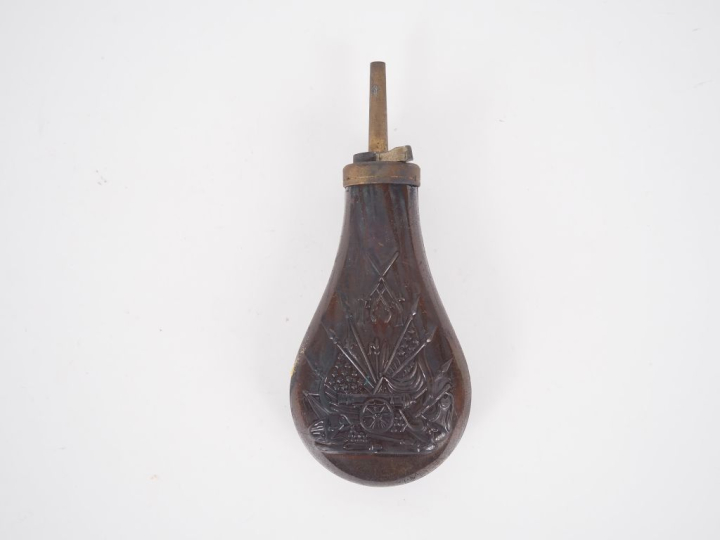 Pistolet à percussion pour le tir, calibre 45. Canons à pans marqué "W