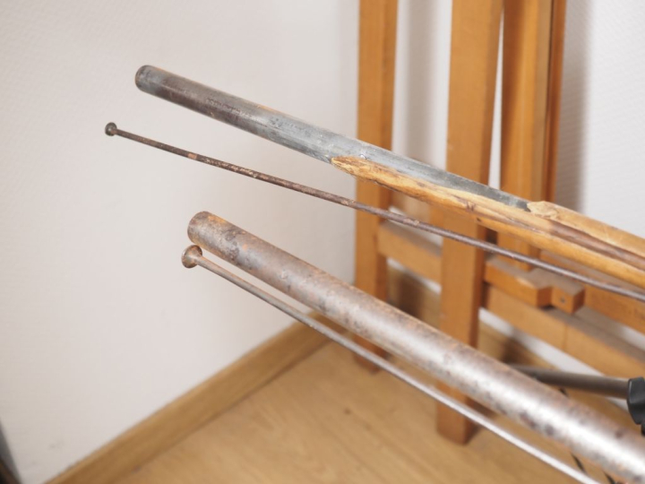 Deux fusil de chasse ,  -un espagnol, à silex. Platine à la Miquelet g