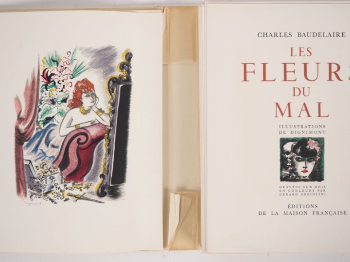 BAUDELAIRE (Ch.). LES FLEURS DU MAL. P., Éditions de la Maison Françai