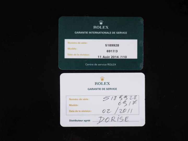 ROLEX, Oyster Perpetual Datejust Ref. 6917 Numéro 5189928 Montre brace
