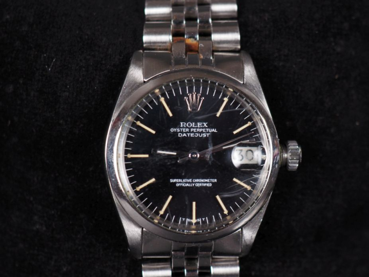 ROLEX, Oyster Perpetual Datejust Ref. 6824 Numéro. 5580660 Montre brac